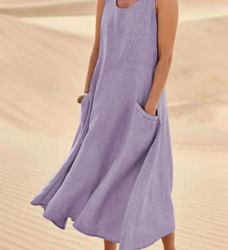 Órlaith - Breezy Summer Dress - Charlotte & Willow, styled look