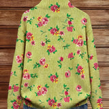 Liadan | Floral Lime Cardigan