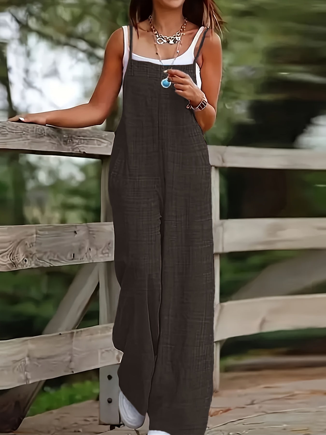 Patricia - Relaxed-Fit Wide-Leg Jumpsuit