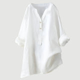 Inès - Elegant White Minimalist Top