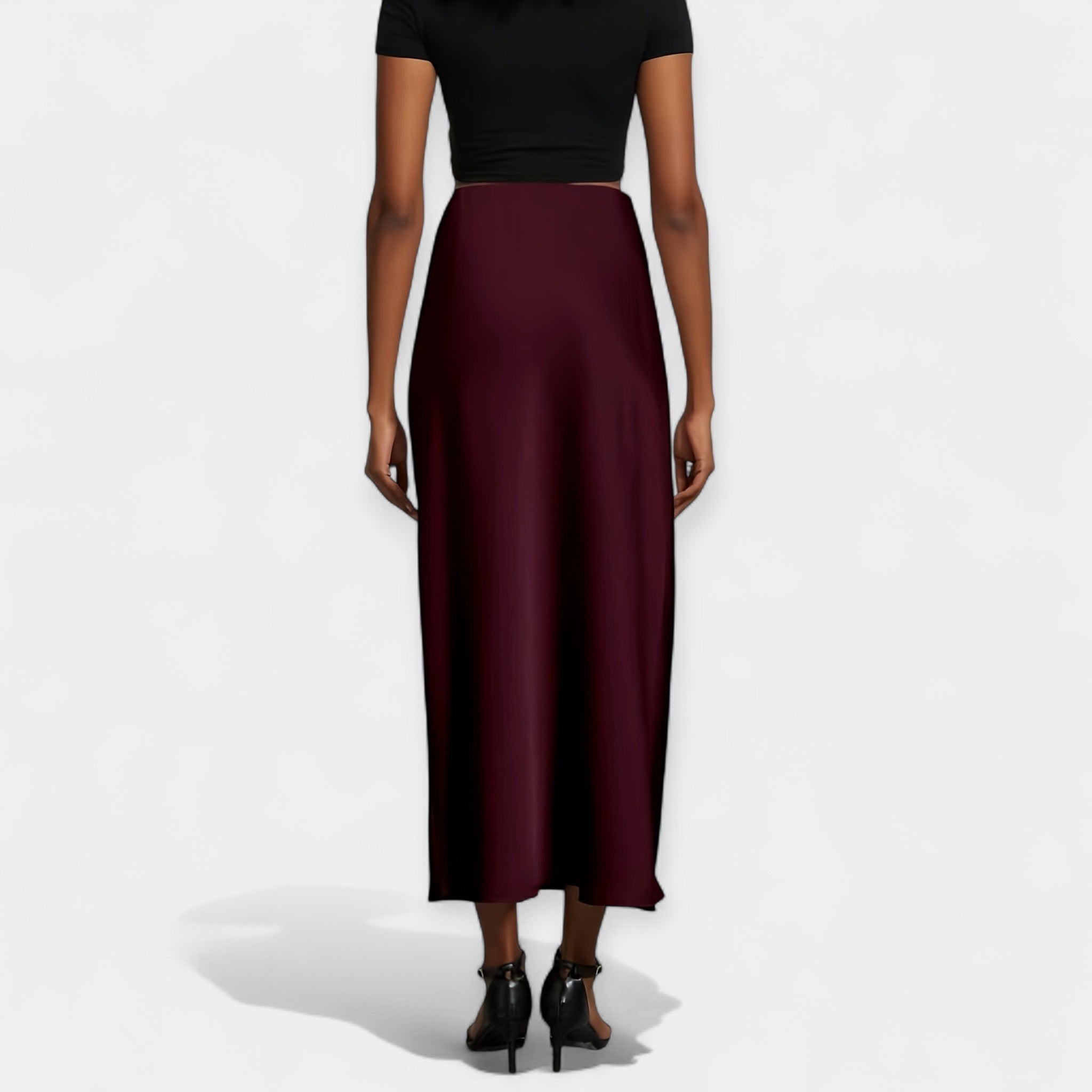 Sinéad - Luxe Mini Skirt - Charlotte & Willow, front