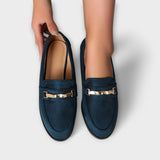 Inès - Chic Flannel Moccasins