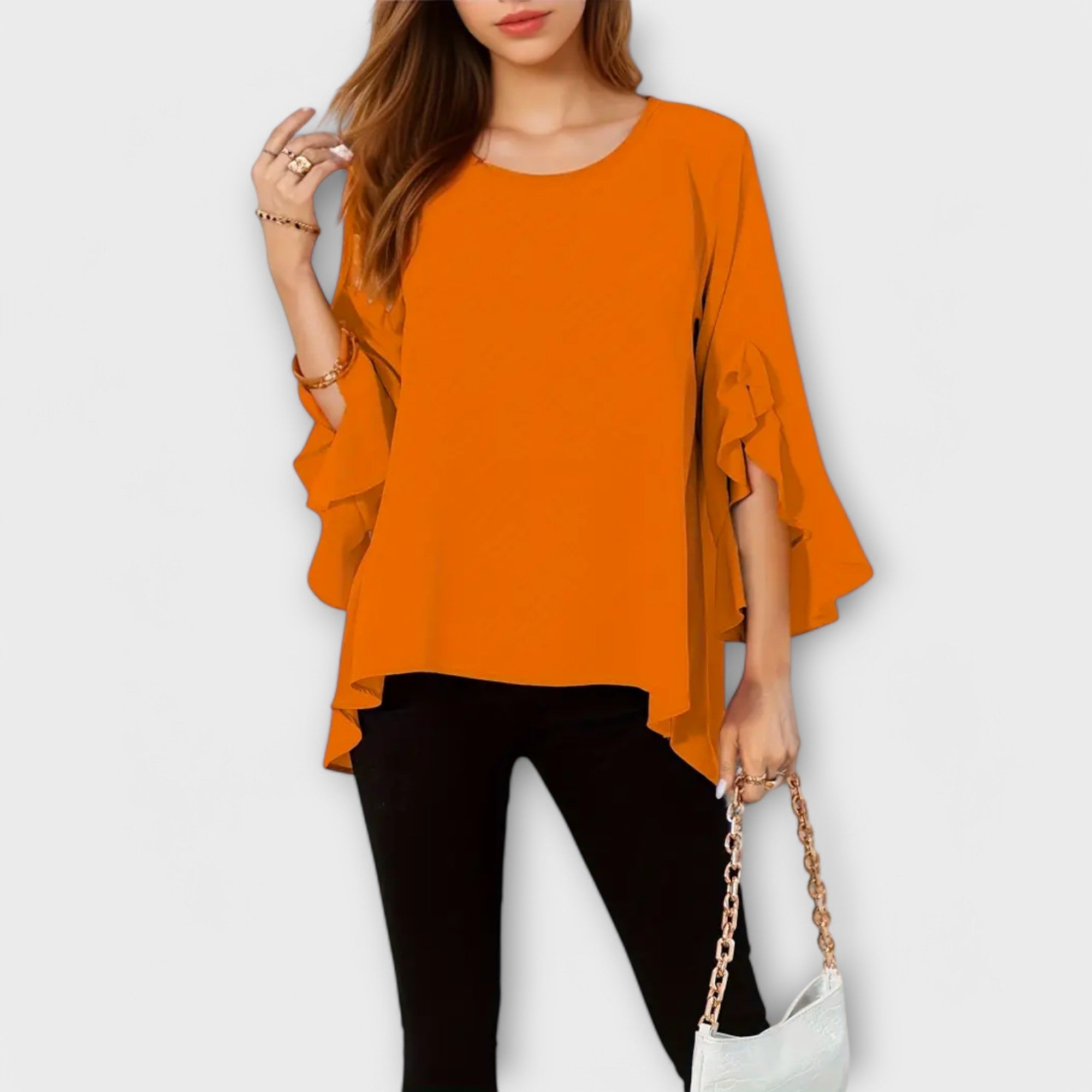 Saoirse - Chic Spring Blouse - Charlotte & Willow, detail