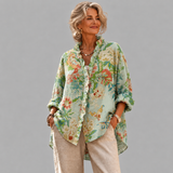 Aoibhinn - Floral Print Ruffled Tunic