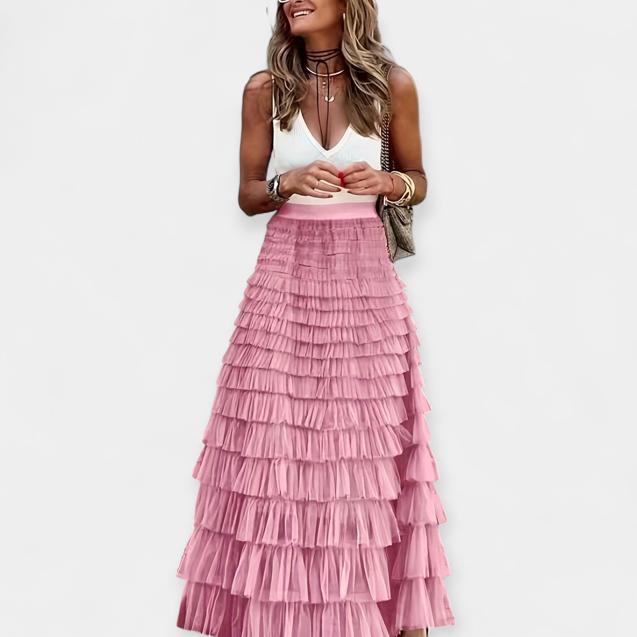 Aoibhinn - Bohemian Skirt - Charlotte & Willow, product photo 9
