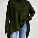 Isla - Oversized Turtleneck Sweater
