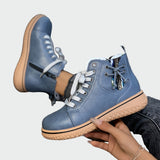 Amélie - Black Athletic Ankle Boots
