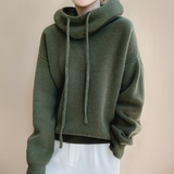 Sarah - Chic High Neck Knit Sweater