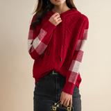 Noreen | Cosy Cable Hoodie