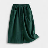 Sarah - Vintage-Inspired Midi Skirt