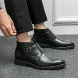 Anaïs - Dual Buckle Ankle Boots