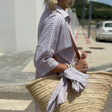 Anaïs - Chic Striped Blouse
