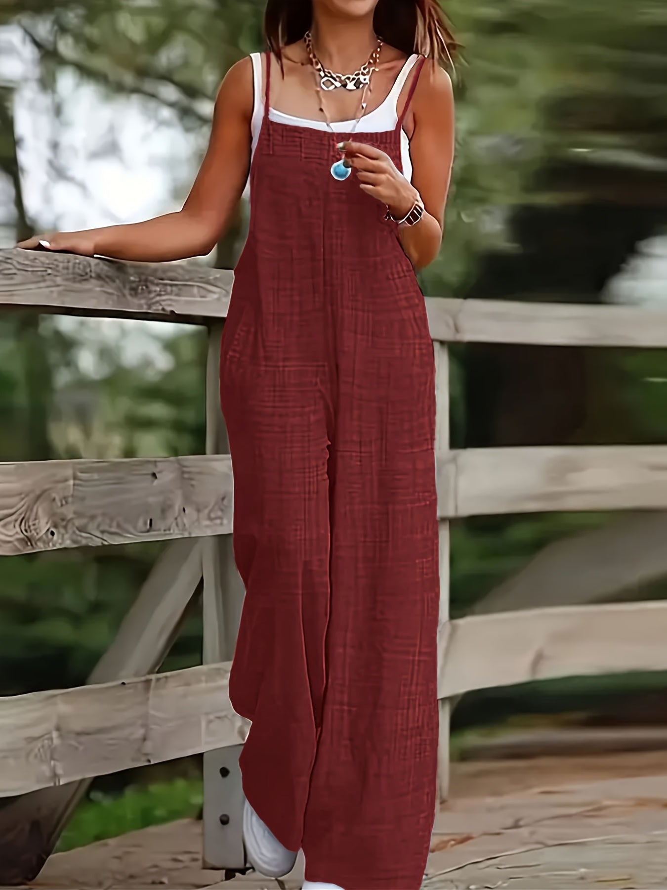 Patricia - Relaxed-Fit Wide-Leg Jumpsuit