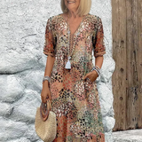 Maëva - Chic Midi Dress