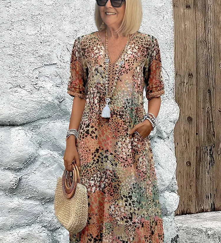 Aoibhín - Chic Midi Dress - Charlotte & Willow, product photo 8
