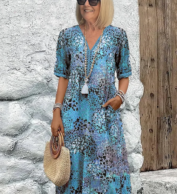 Aoibhín - Chic Midi Dress - Charlotte & Willow, styled look