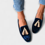 Anaïs - Retro Fringed Loafers