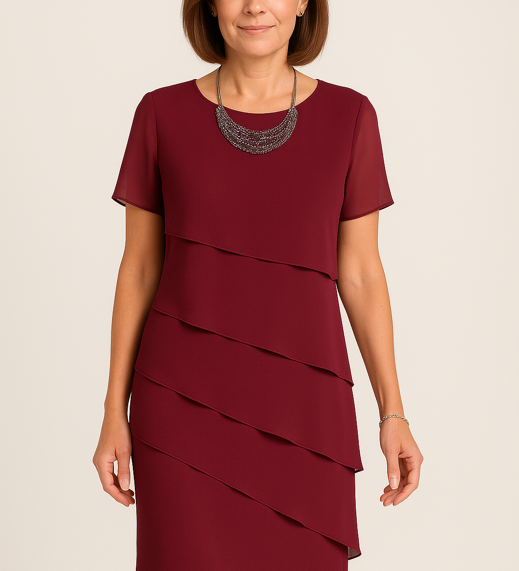 Caoimhe - Breezy Sheath Dress - Charlotte & Willow, detail