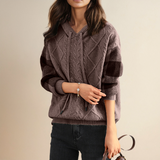 Noreen | Cosy Cable Hoodie
