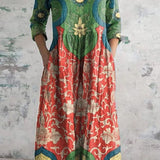 Margot - Elegant Floral Maxi Dress