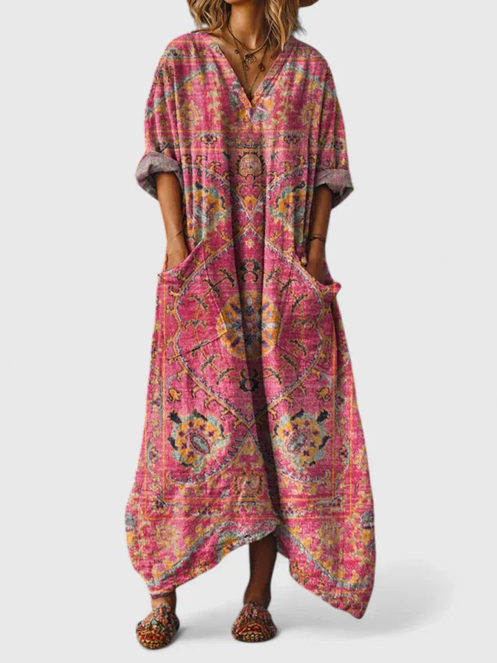 Mariana | Elegant Linen Dress
