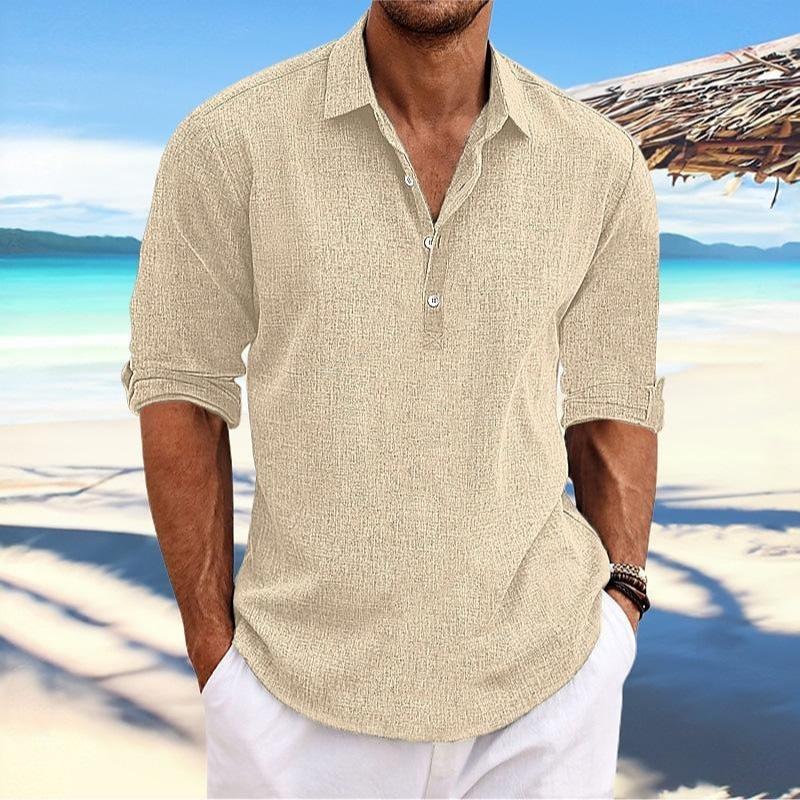 Marcus | Casual Linen Shirt
