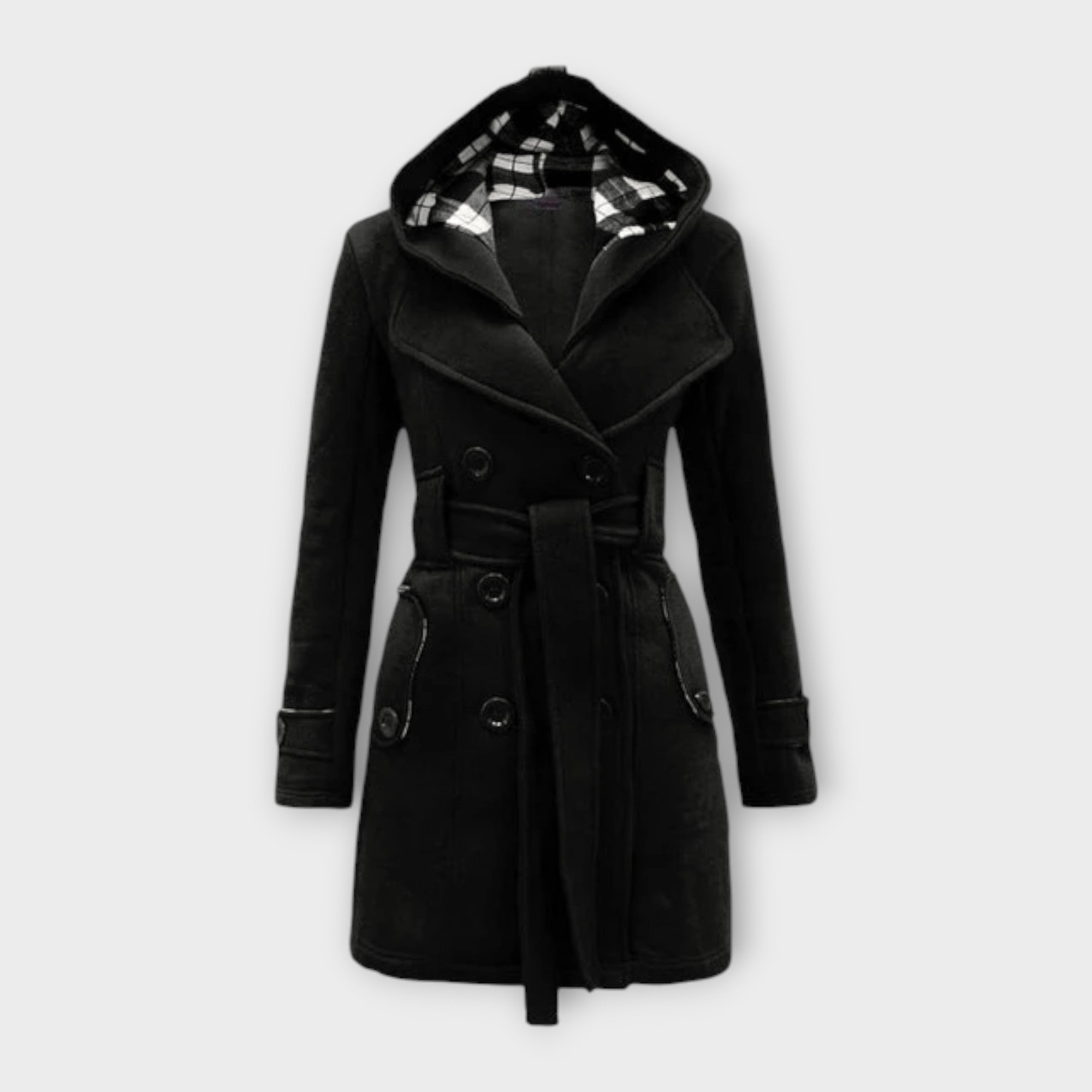Gaëlle - Chic Fall Overcoat - Charlotte & Willow, product photo 7