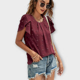 Clara - Swiss Dot Top