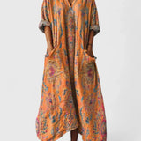 Mariana | Elegant Linen Dress