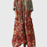 Mariana | Elegant Linen Dress