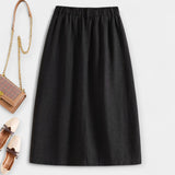 Sarah - Vintage-Inspired Midi Skirt