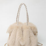 Ailany | Versatile Plush Velvet Shoulder Tote Bag