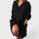 Inès - Chic Linen Blouse