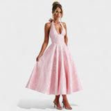 Inès - Textured Midi Dress" can be rewritten as "Inès - Stylish Textured Midi Dress.