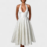 Inès - Textured Midi Dress" can be rewritten as "Inès - Stylish Textured Midi Dress.