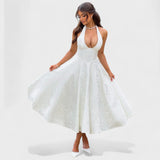 Inès - Textured Midi Dress" can be rewritten as "Inès - Stylish Textured Midi Dress.