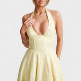 Inès - Textured Midi Dress" can be rewritten as "Inès - Stylish Textured Midi Dress.