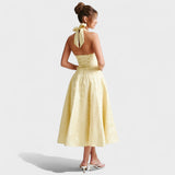 Inès - Textured Midi Dress" can be rewritten as "Inès - Stylish Textured Midi Dress.