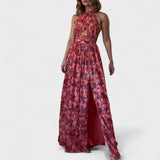 Maëlle - Elegant Floral Maxi Dress