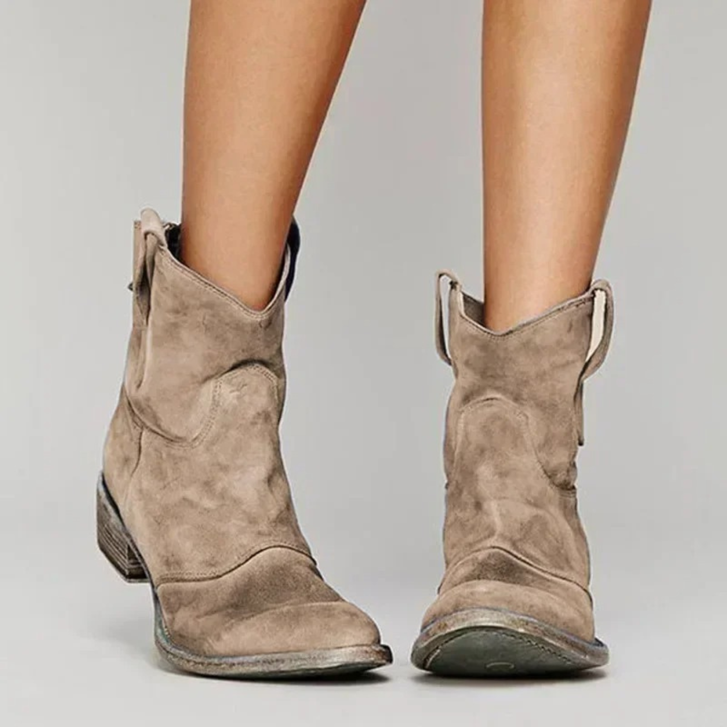 Esmée | Leather Cowboy Boots for Women