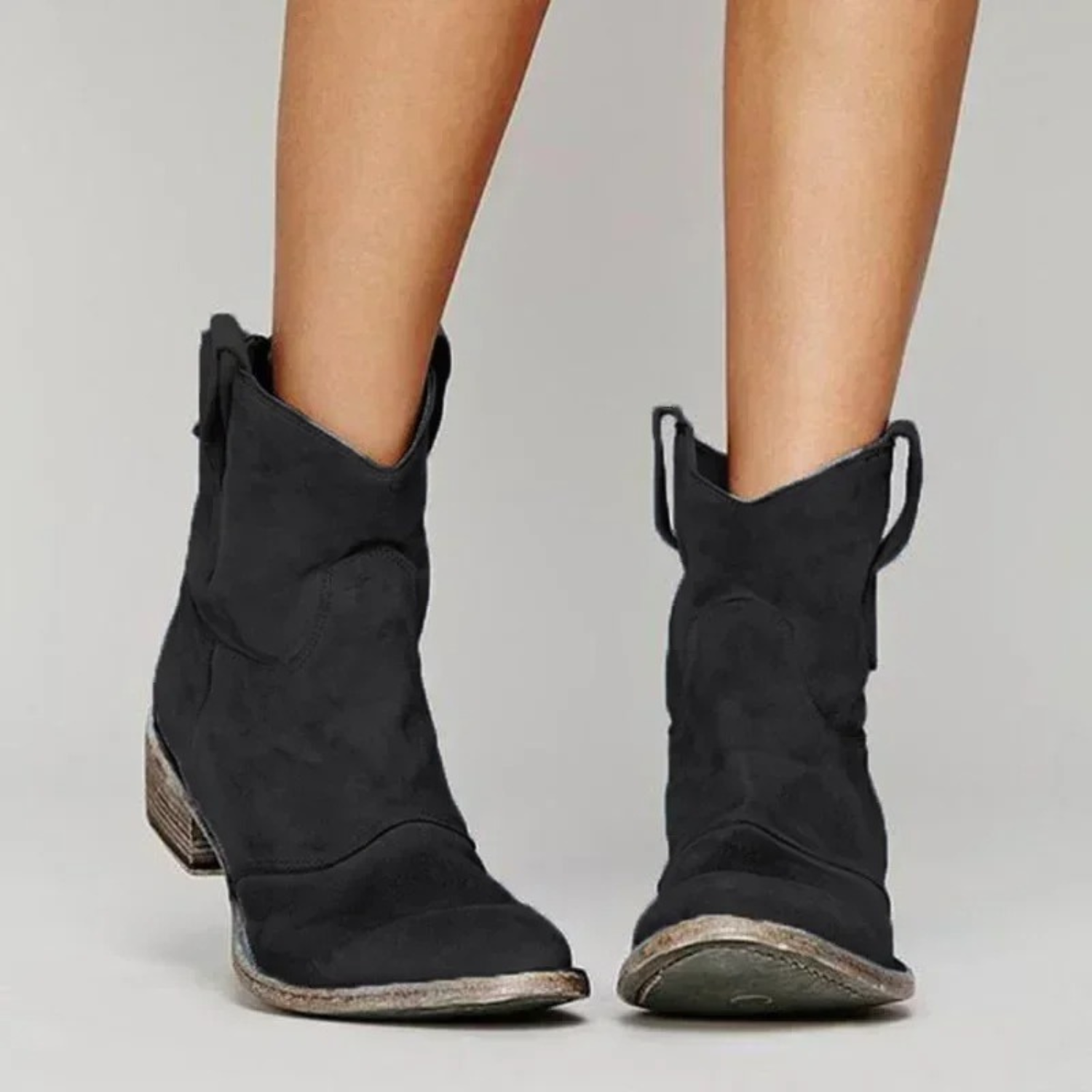 Esmée | Leather Cowboy Boots for Women