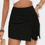 Claire - Chic Shorts-Skirt Combo
