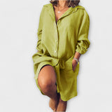 Inès - Chic Linen Blouse