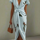 Amira | Elegant Wrap Dress