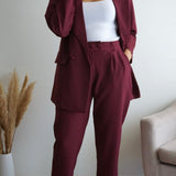 Justine - Stylish Oversized Ensemble
