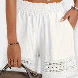 Justine - Chic Lace Shorts