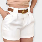 Anaïs - Chic Pleated Shorts