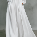 Veronica | Maxi Minimalist Linen Dress