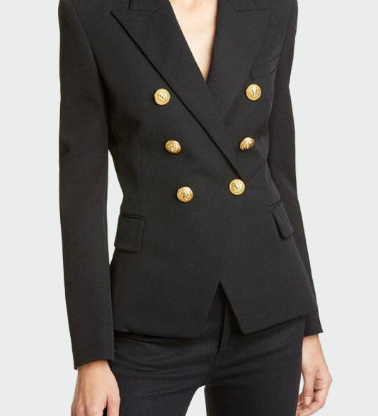 Aoife - Chic Black Blazer - Charlotte & Willow, product photo 10