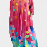 Valentine's Day Floral Maxi Dress